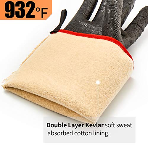 Insulated Rubber Grilling Gloves
